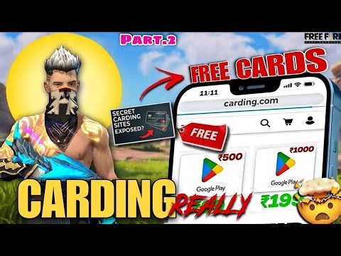 FREE FIRE CARDING 🤑 | CARD WEBSITE REVELED 🤯| HOW TO DO FREE FIRE CARDING 2025