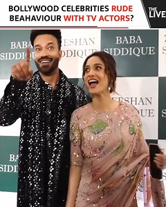 280K views · 1K reactions | OMG, Bollywood Actors treat TV actors badly till date. The Bollywood vs TV debate is old and still very much on. Bollywood celebrities still treat Tv actors badly? | The Live | Facebook