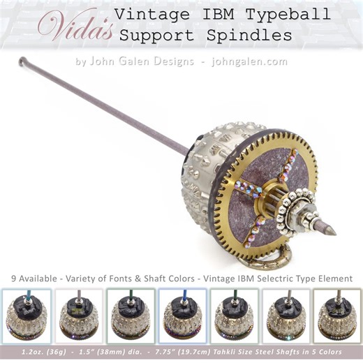Support Spindles No.678 - Vintage IBM Selectric Typeball - 9 Available - Etsy