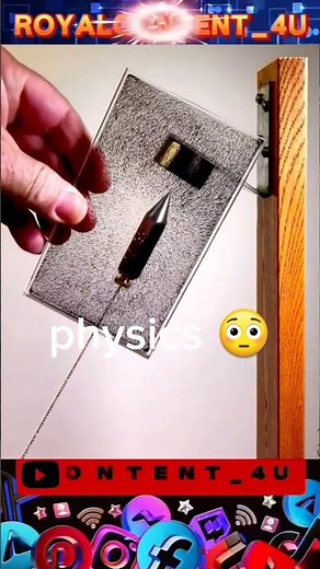 Amazing Pendulum Experiment – Understanding Physics Made Easy! ⚙️🧲