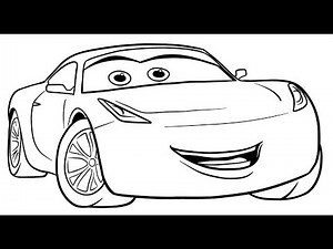 How to draw CRUZ RAMIREZ from CARS 3 / STEP BY STEP