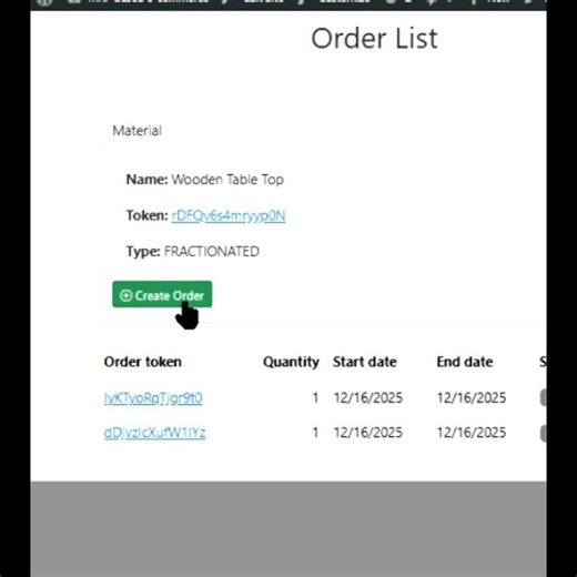 Creating a Production Order with Prodcalc