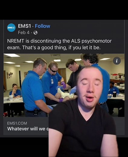 #greenscreen #emr #emt #aemt #paramedic #firefighter #criticalcare #nurse #nursing #911 #healthcare #ems #emergencymedicine thoughts? 🚑🏥