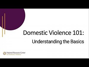 Domestic Violence 101: Back to Basics (English Recording)
