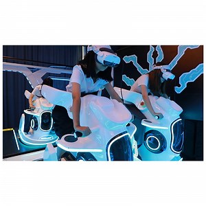 [Hot Item] 4 Seats 9d Virtual Reality Cinema Vr Multiplayer Flying Game Car Ride