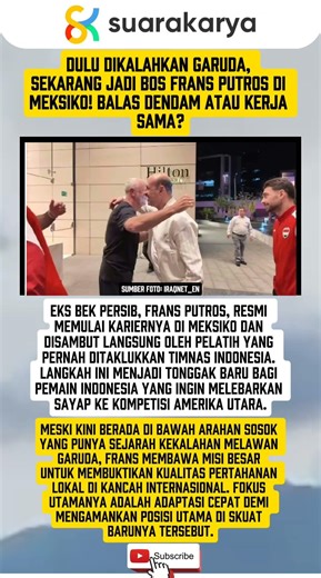 BEK PERSIB TIBA DI MEKSIKO, DISAMBUT PELATIH "KORBAN" KEGANASAN TIMNAS INDONESIA!