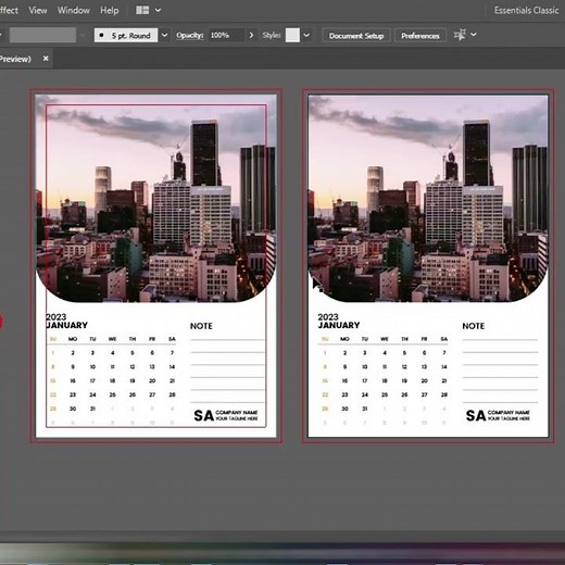Calendar Design #calendar #calendar2023 #calendardesign