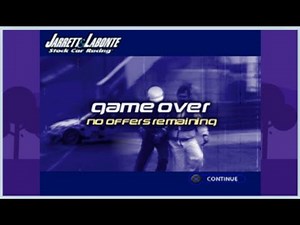 Jarrett & Labonte Stock Car Racing PSX Game Over
