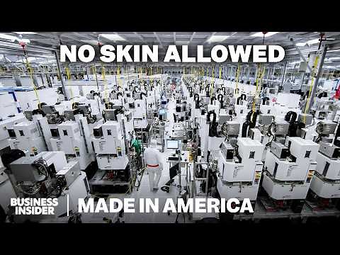 Inside The Chip Factory 1,000 Times Cleaner Than An Operating Room | Made In America