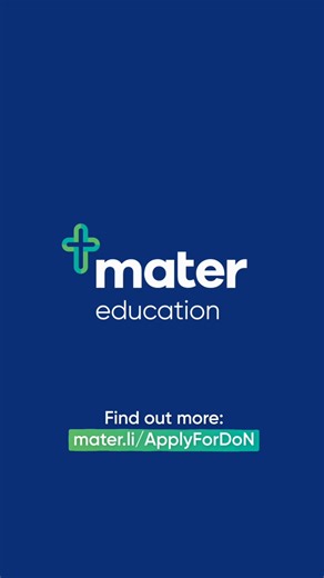 📣 Free Nursing at Mater! Tell a friend! 📣 Nursing students Ash, Claire, Lloyd and Scarlett want you to know that you can study a Diploma of Nursing fee-free with Mater Education in 2026! Like them, you'll get to fast-track your nursing future with up to a year's credit towards studying a Bachelor of Nursing once you graduate. Apply now and study a fully-funded Diploma of Nursing in January 2026 👉 mater.li/ApplyForDoN Limited places available, conditions apply. | Mater Education