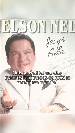 Nelson Ned: Primeiro latino a vende um milhão de cópias de disco. #mpb #musica #nostalgia
