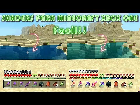 COMO INSTALAR SHADERS, MODS Y PACKS DE TEXTURAS | MINECRAFT XBOX ONE |