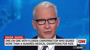 701K views · 6.3K reactions | Dan Busch, the Florida chiropractor who signed more than 100 medical exemptions for kids not to wear masks in schools sits down for a one-on-one interview with CNN's Randi Kaye after previously declining to answer her questions. | CNN | Facebook