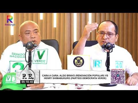 🔥CASI SE PEGAN! Exasesor de PEDRO CASTILLO encara a candidato de LÓPEZ ALIAGA