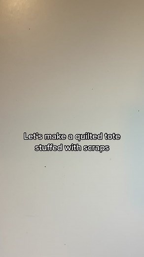 Quilting a Designer Tote with Zero Waste Scraps