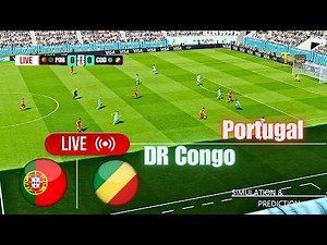 Portugal vs. DR Congo live | 17 June, 2026 | Full Match Simulation (Gameplay)