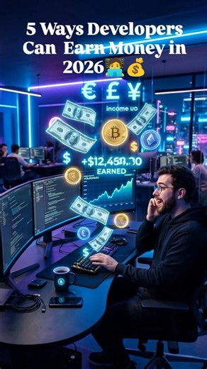 "5 Ways Developers Can Earn Money in 2026 💻💰"