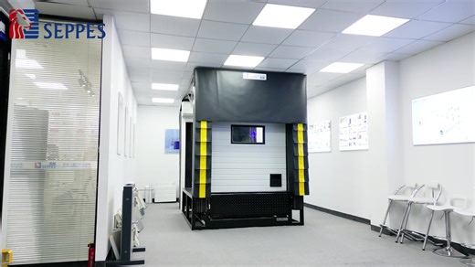 Industrial Sectional Automatic Garage Door for Warehouses Waterproof and Wind-Resistant for Doors and Windows Installation