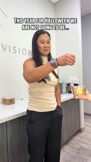 Halloween optometrist costume reveal ideas