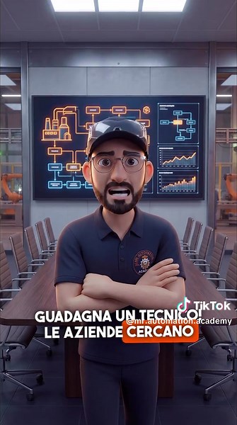 40.000€ - 50.000€ Il tecnico dell’automazione 🛠️💶 Molti pensano che per lavorare nell’Automazione Industriale servano anni di università. La verità? 🤝 Serve un METODO, la capacità di leggere uno schema elettrico e la giusta attitudine sul campo con passione! 👨🏼‍🔧Vuoi diventare un Tecnico dell’automazione industriale ? Commenta qui con AUTOMAZIONE nei commenti👇 #automazioneindustriale #plc #elettricista #meccatronica #elettromeccanica