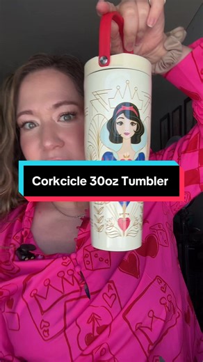 Okay but this 30oz Corkcicle Disney Princess tumbler is giving main character energy. The top folding handle makes it easy to grab and go, it keeps drinks cold for hours, and it’s one of those fun upgrades that makes staying hydrated feel less boring. If you love cute but practical finds, this one’s a grab-now kind of moment. #corkcicle #disneyprincess #tumblerlife #disneyadult #TikTokShopStockUp @Corkcicle