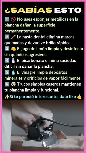 6 TRUCOS PARA LIMPIAR TU PLANCHA COMO NUEVA 🔥 ¿SABÍAS ESTO?