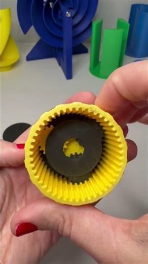 Planetary Gearbox Fidget Spinner 🔧⚙️ | 3D Printed Engineering Toy #shorts