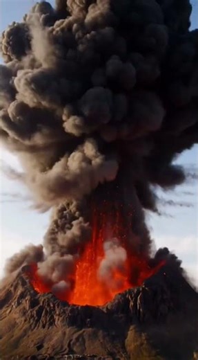 Colossal Supervolcano Explosion | Ash Clouds Cover Continents