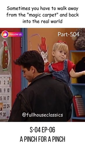 Full House Classics on Instagram: "Part 504 | S4 E6: “A Pinch for a Pinch” Whose approach do you agree with? #fullhouse #fullhouseclassics #tvshow #fullerhouse #ashleyolsen"
