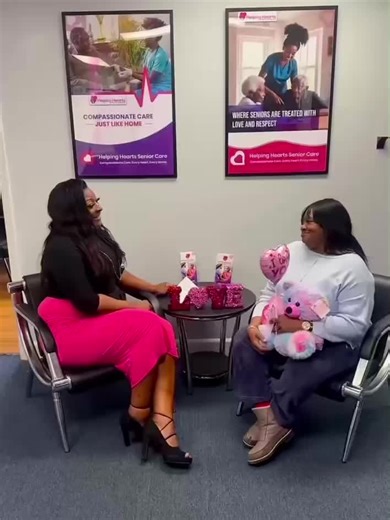 It’s always a pleasure to be a blessing to our caregivers. We appreciate the hard work that they do each and every day #HelpingHeartsSeniorCare