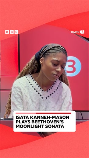 Moonlight, from the very first notes. 🌙 Isata Kanneh-Mason plays the iconic first movement of Beethoven's Sonata No. 14 on Radio 3's In Tune | BBC Radio 3