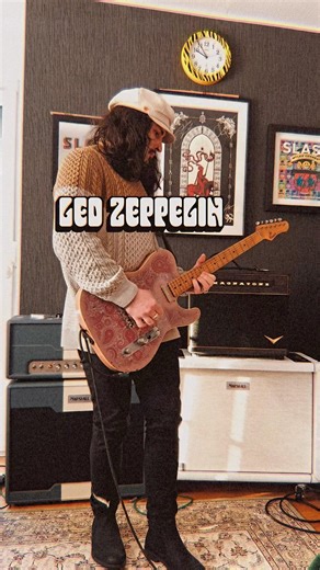 #shorts#guitarcover#guitargear#guitarist#ledzeppelin#jimmypage#telecaster#marshall#magnatone#slash