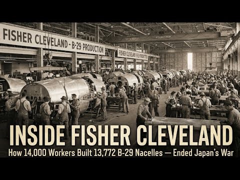 Inside Fisher Cleveland: How 14,000 Workers Built 13,772 B-29 Nacelles — Ended Japan's War