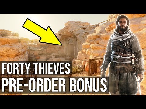 The Forty Thieves Quest - Pre-Order Bonus - How To Unlock & Reward - Assassin's Creed Mirage