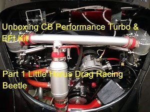 Unboxing of CB Performance Fuel Injection, Turbo Kit (Part 1 of Little Horus Drag Beetle build!)