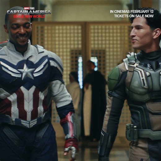 729K views · 7.5K reactions | Tickets are now on sale for Marvel Studios’ Captain America: Brave New World. It's Sam Wilson's Captain America this February 12. Get yours here: https://marvel-asia.com/JTUCLY. | Marvel | Facebook