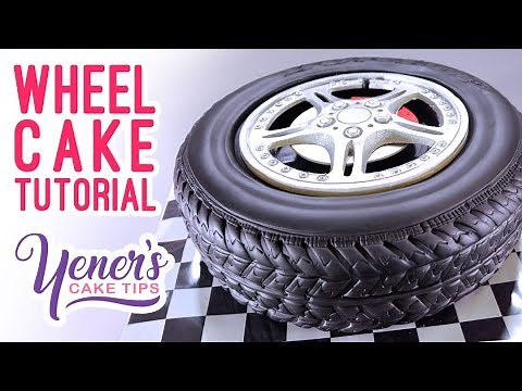 3D WHEEL CAKE Tutorial | Yeners Cake Tips with Serdar Yener from Yeners Way