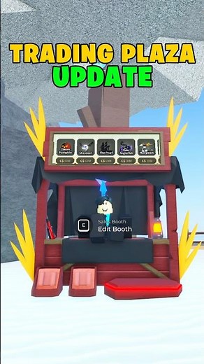 NEW TRADING PLAZA REVAMP UPDATE! #fisch