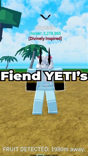 Subscribe for Fiend Yeti #bloxfruits #shorts