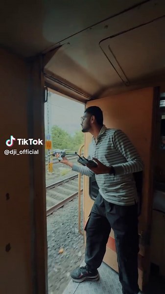 Cinematic Train Footage with DJI Air 3S