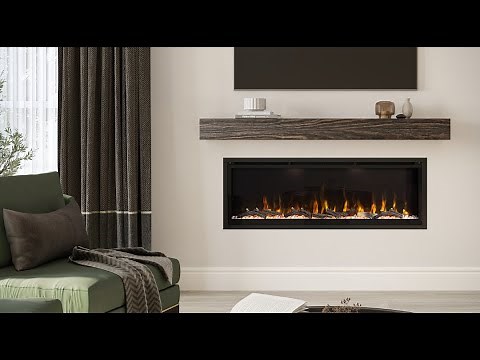 Modern Ember Aerus Smart Linear Electric Fireplace