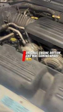 01 Durango Engine Swap 💪🏾🛠️ #automobile #mechanic