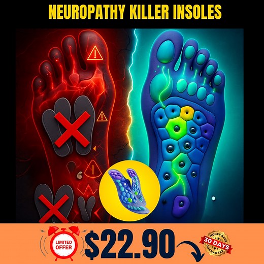 16 reactions | 禮 3-Point "Relief Grid" Eliminates Neuropathy Pain In...