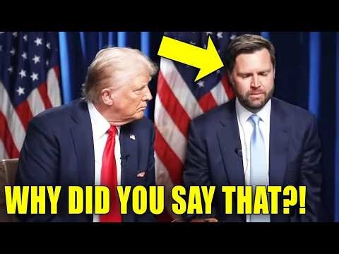 Watch JD VANCE’S FACE as He’s HUMILIATED by Trump!