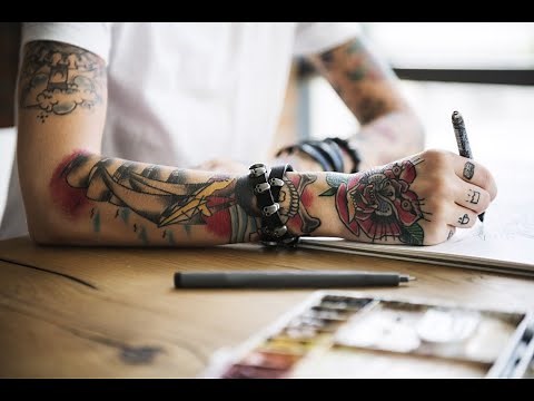 Comment faire un tatouage : La technique du tattoo HANDPOKE , tatouer sans machine