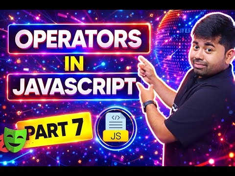 👉 JavaScript Operators Made Easy 🔥 With Examples | Part 7 | Playwright JS