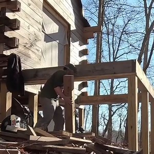 Off Grid Cabin Additions ｜ Ep. 1 ｜ Ice Storm, Bedroom⧸Bathroom Foundation, Loft Railing [QqVhGZ_Qse4] | Usb Mnyabi
