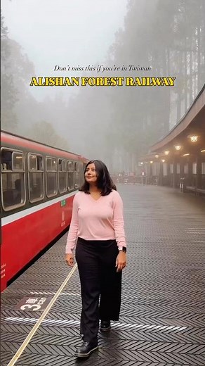 Taiwan’s Most Magical Train Ride 🚂 | Alishan Forest Railway #shorts