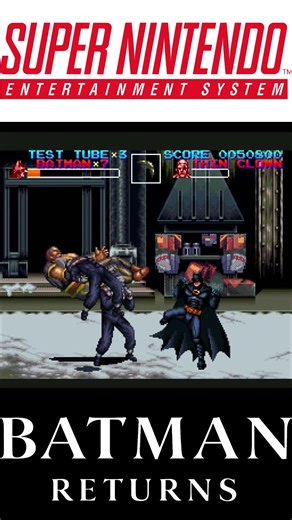 🎮Batman Returns Super Nintendo #retrogaming🎮
