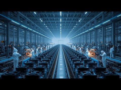 Inside The World’s Biggest EV Battery Factory ⚡ Mass Production in Action!